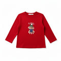 Maglietta Neonato Mayoral Little Toy Rossa con orsetto