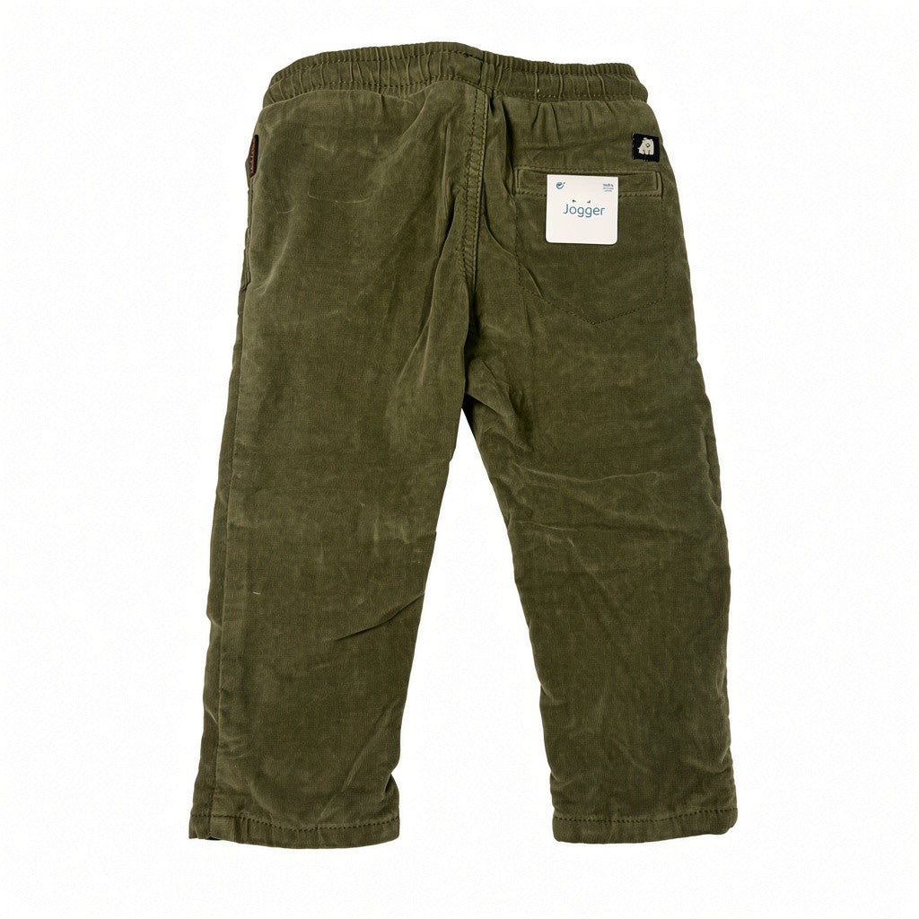 Pantaloni Jogger Neonato Mayoral Musgo Verde 9 Mesi