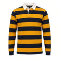 Polo Rugby Ragazzo Mayoral Nukutavake Righe Giallo e Blu 16 Anni
