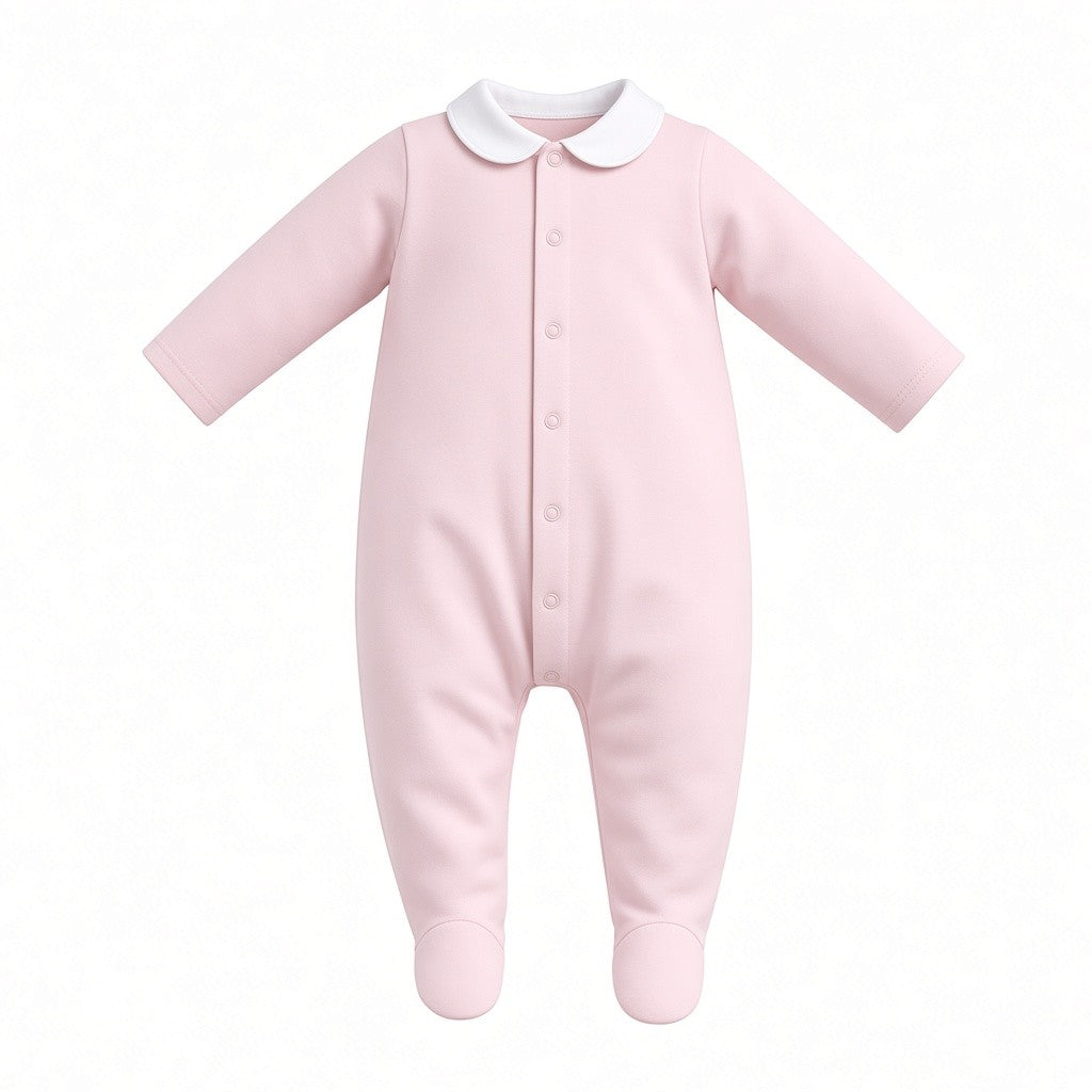 Tutina Neonata Mayoral Rosa con Orsetto e Cuore | 2-4 Mesi