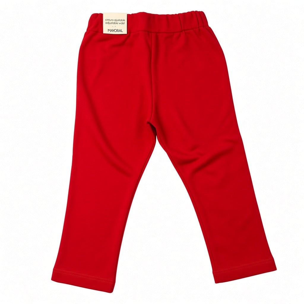 Leggings Bambina Mayoral Rossi 6-9 Mesi