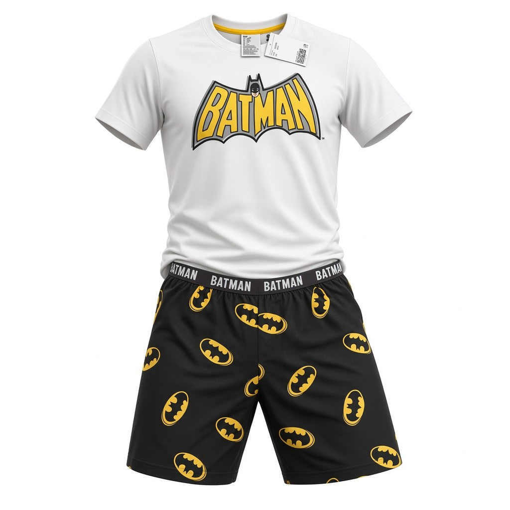 Completo Bambino Batman H&M T-Shirt + Pantaloncino | 6-8 Anni