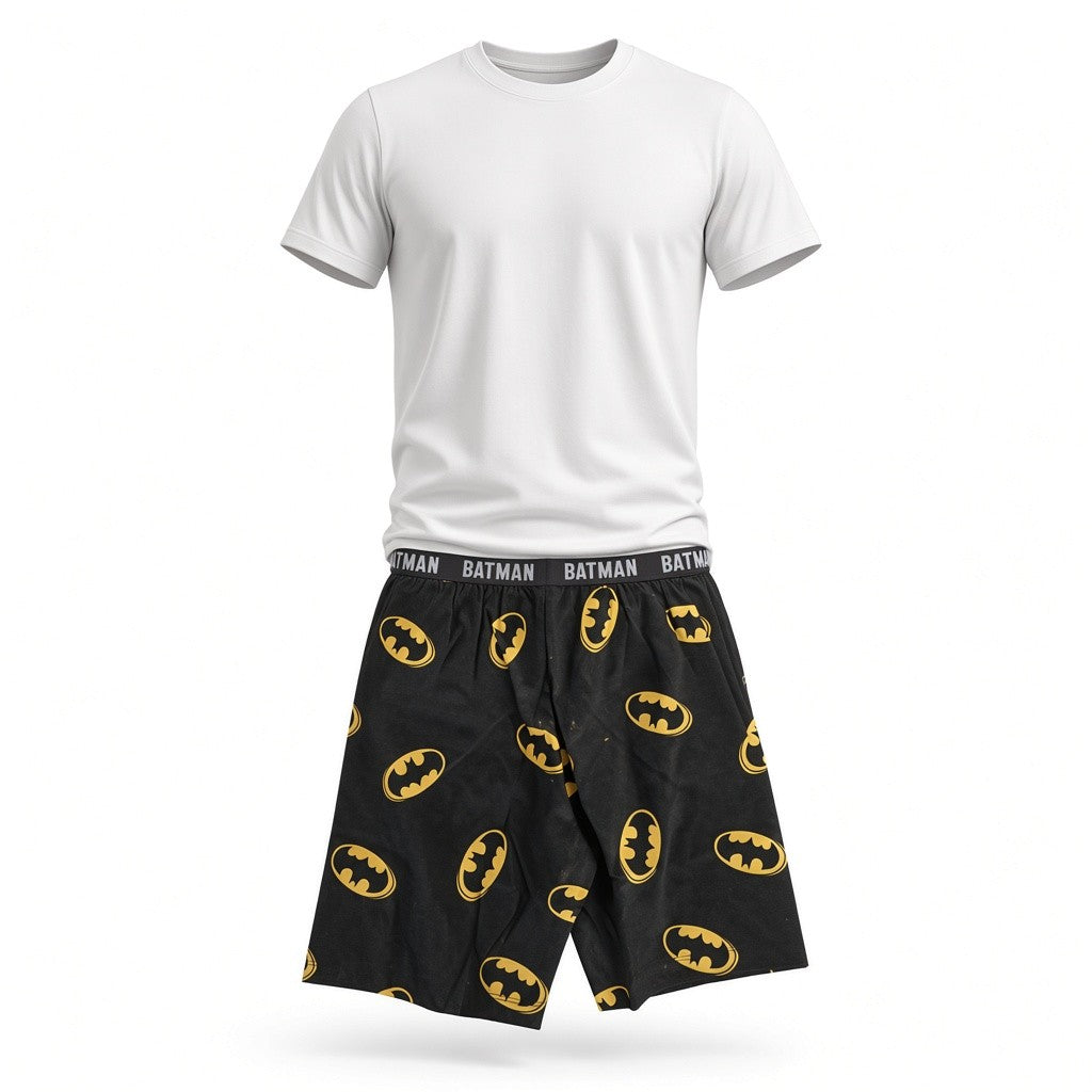 Completo Bambino Batman H&M T-Shirt + Pantaloncino | 6-8 Anni
