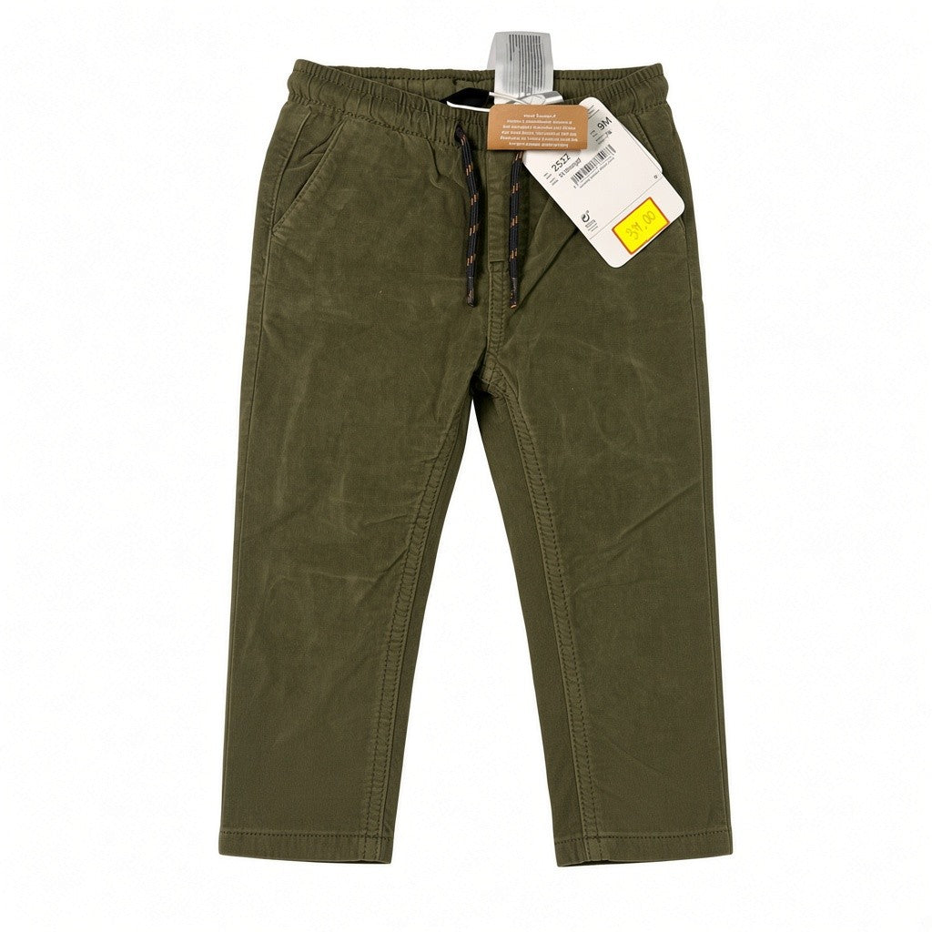 Pantaloni Jogger Neonato Mayoral Musgo Verde 9 Mesi