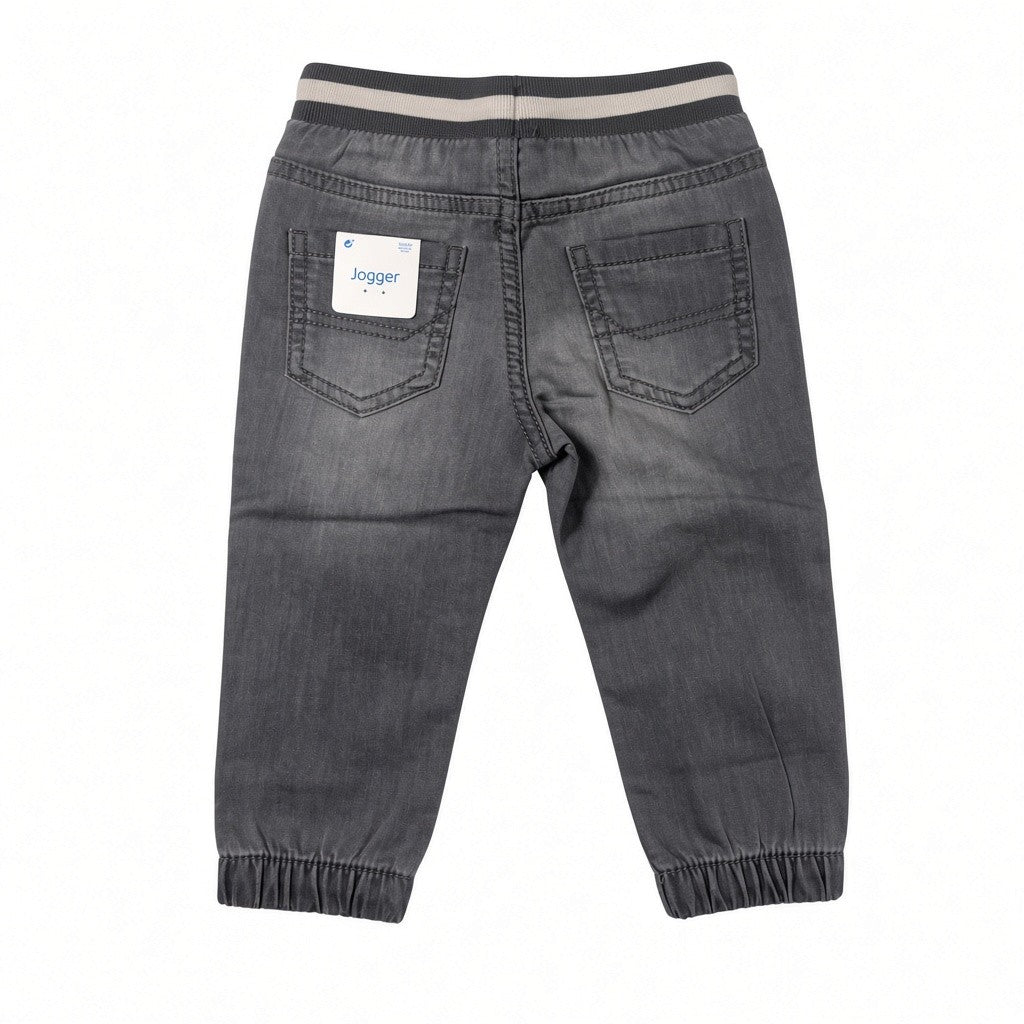 Pantaloni Jogger Neonato Mayoral Grigio Denim 9 Mesi
