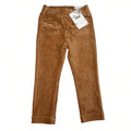 Pantaloni Skinny Fit Bambina Mayoral Camel in Velluto 24 Mesi