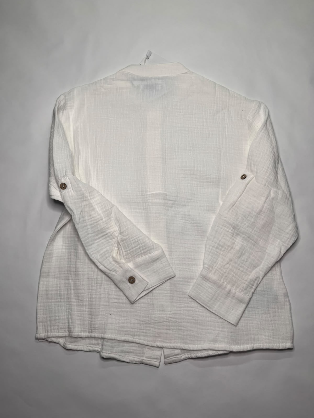Camicia Bambino Mayoral Nata in Mussola con Colletto Coreano 8 Anni