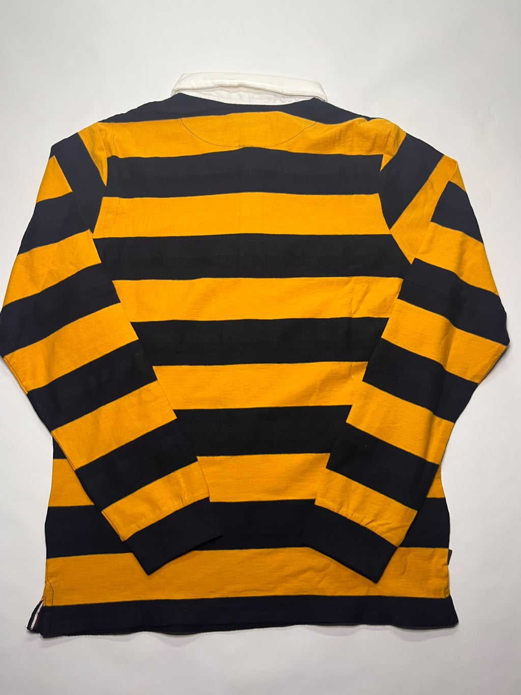 Polo Rugby Ragazzo Mayoral Nukutavake Righe Giallo e Blu 16 Anni