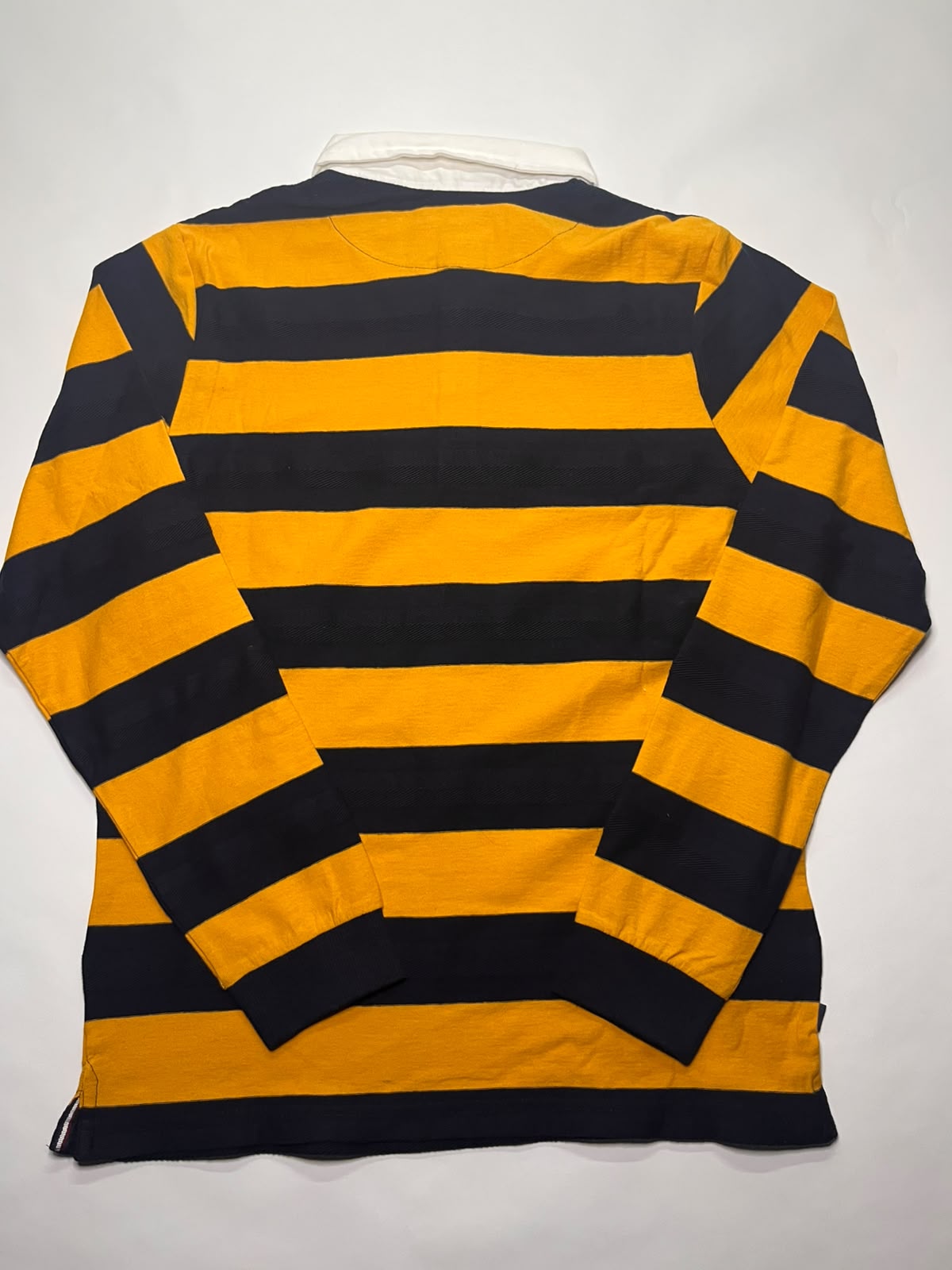 Polo Rugby Ragazzo Mayoral Nukutavake Righe Giallo e Blu 16 Anni