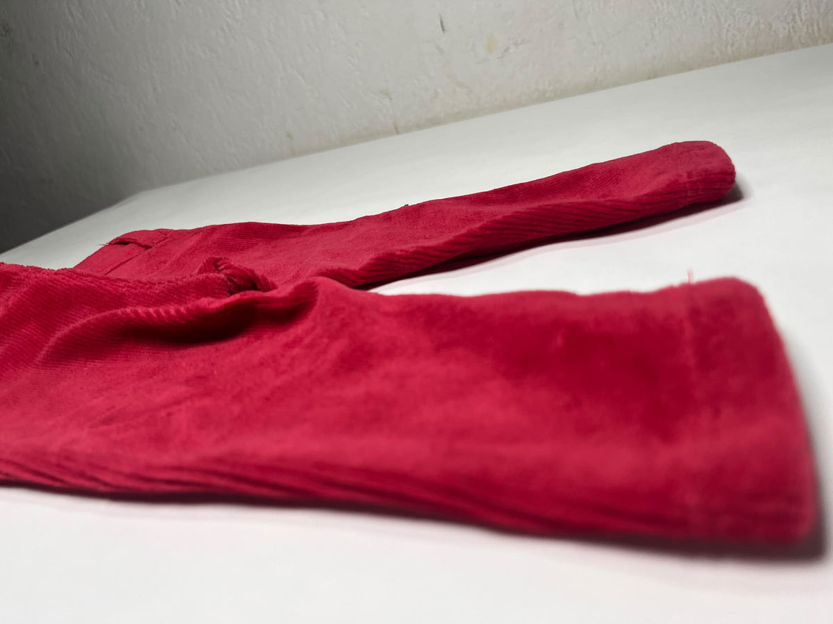 Pantaloni Velluto Bambina Mayoral Basic Rossi 3 Mesi