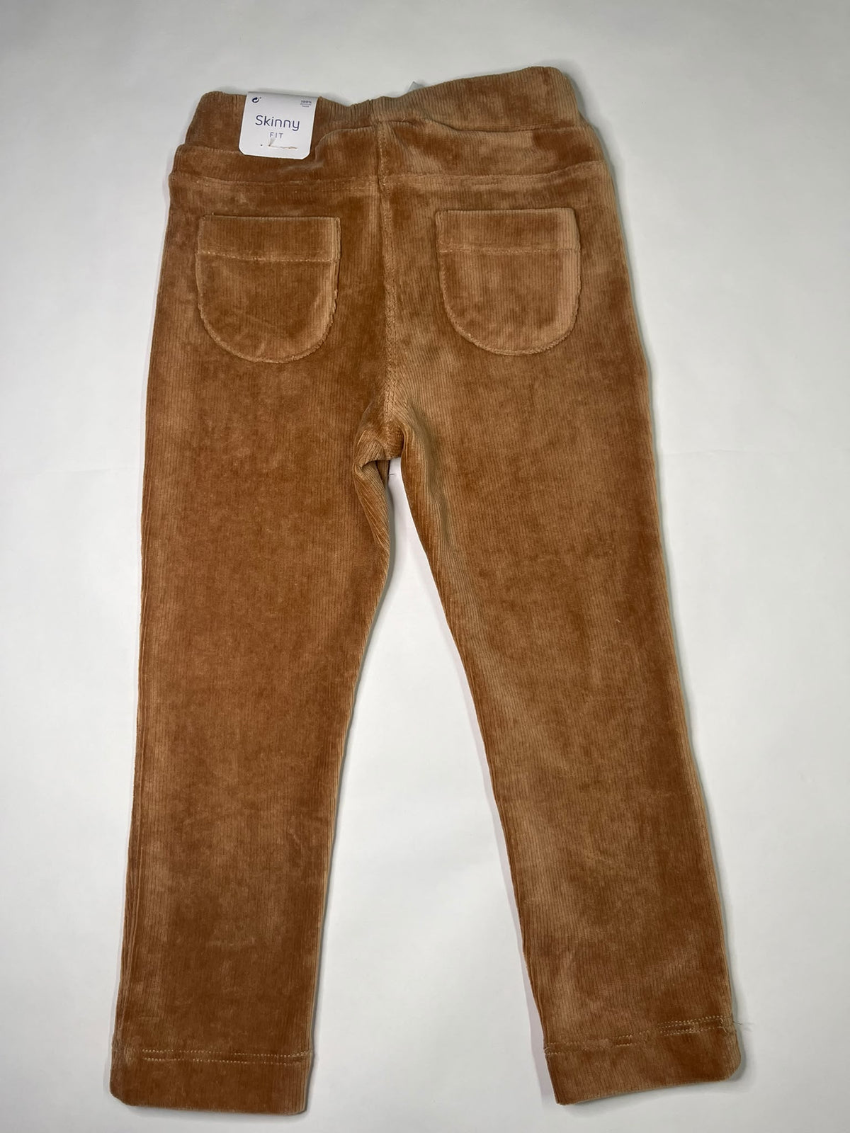 Pantaloni Skinny Fit Bambina Mayoral Camel in Velluto 24 Mesi