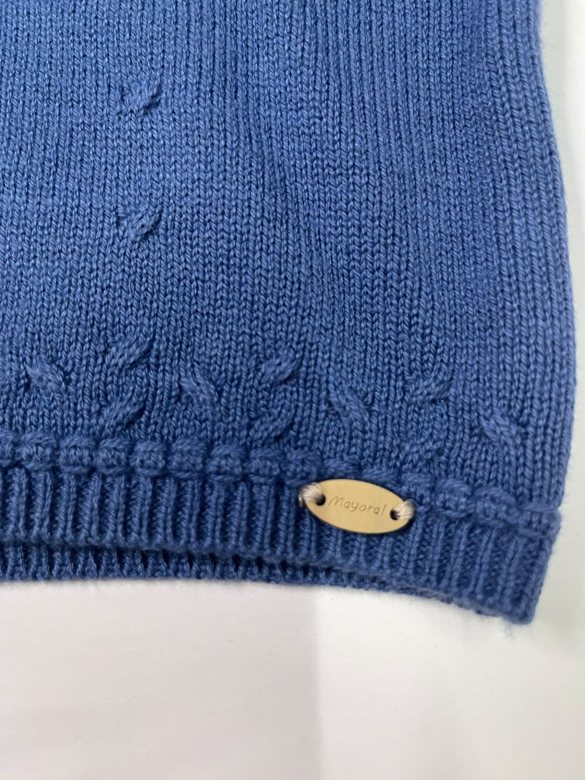 Cardigan Neonato Mayoral Blu Artico 12 Mesi