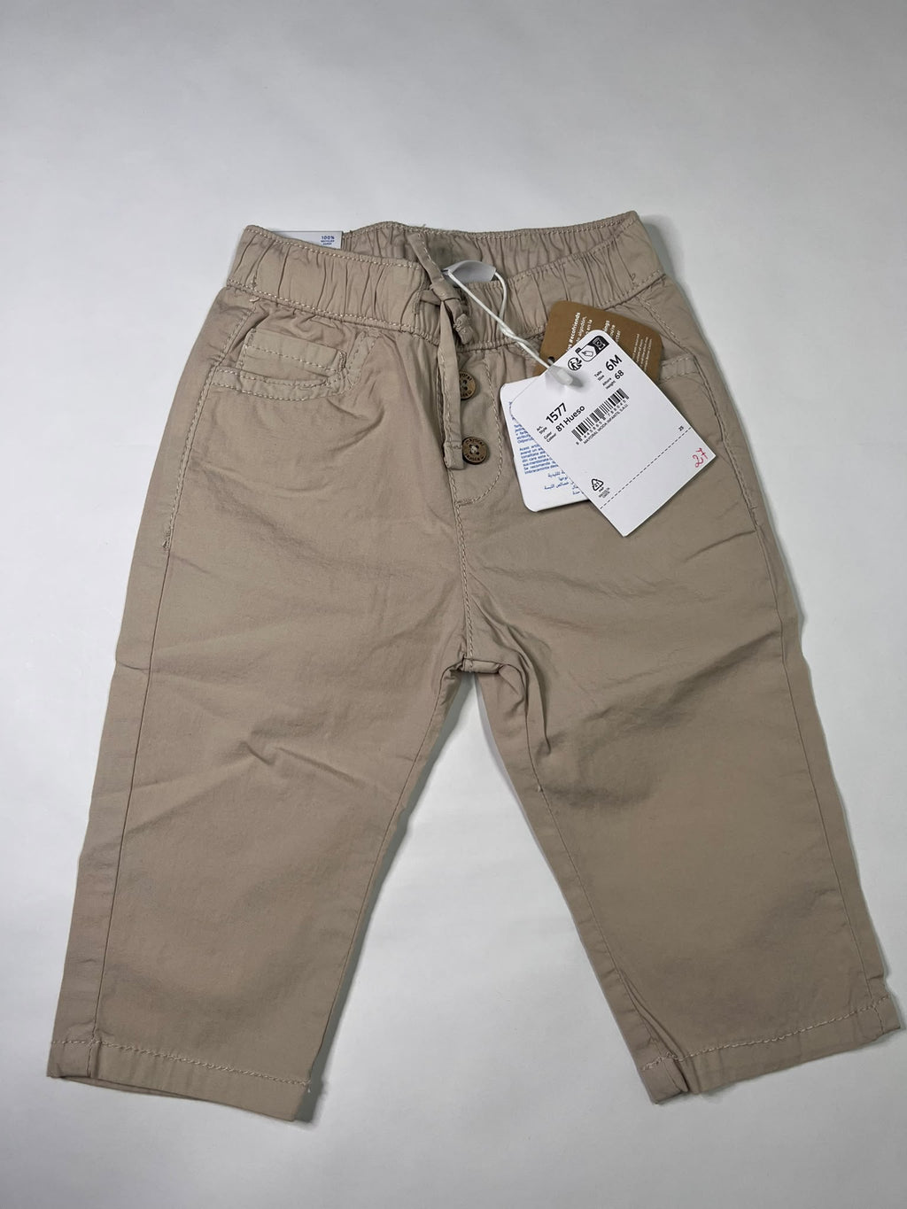 Pantaloni Regular Fit Neonato Mayoral Hueso 6 Mesi