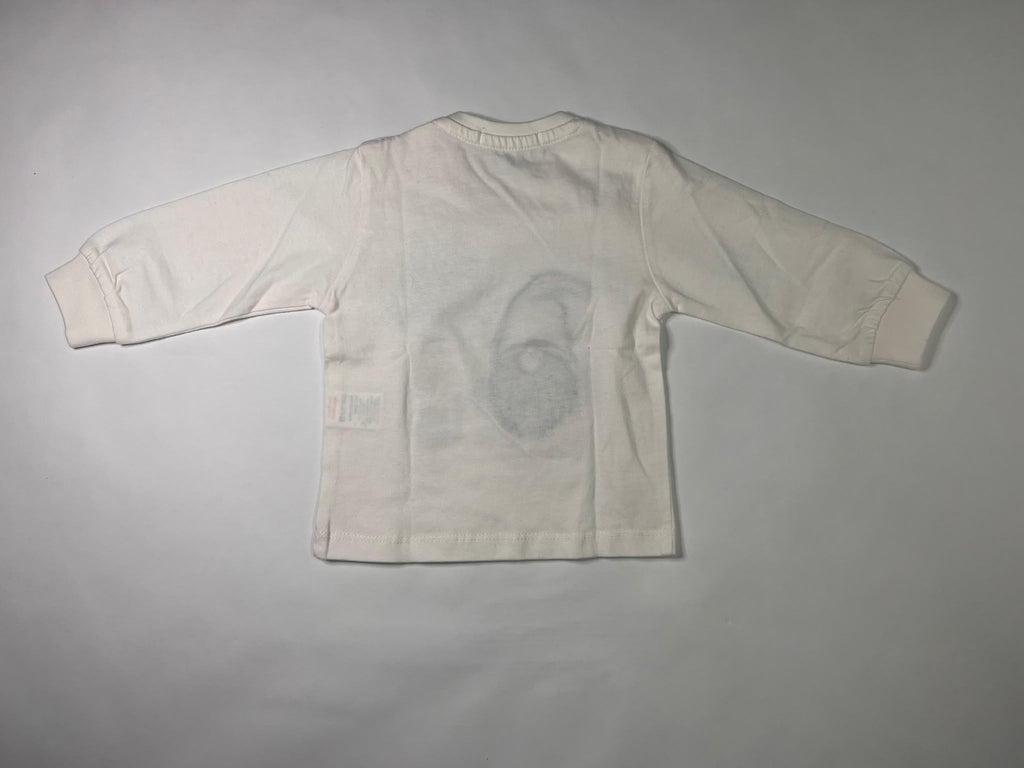 Maglietta Neonato Mini Yours Messy Christmas 6-9 Mesi
