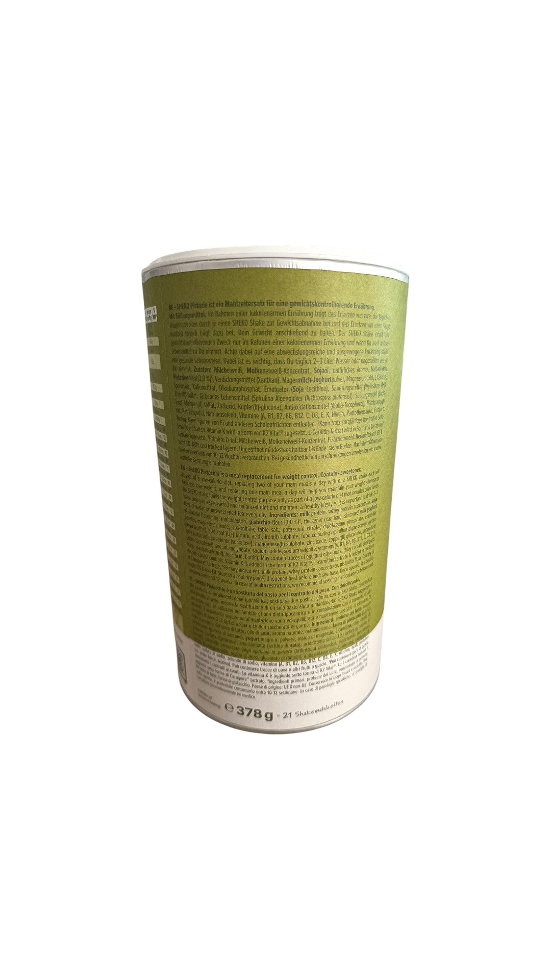 SHEKO Balance Shake Pistacchio 378g | Sostituto del Pasto Proteico