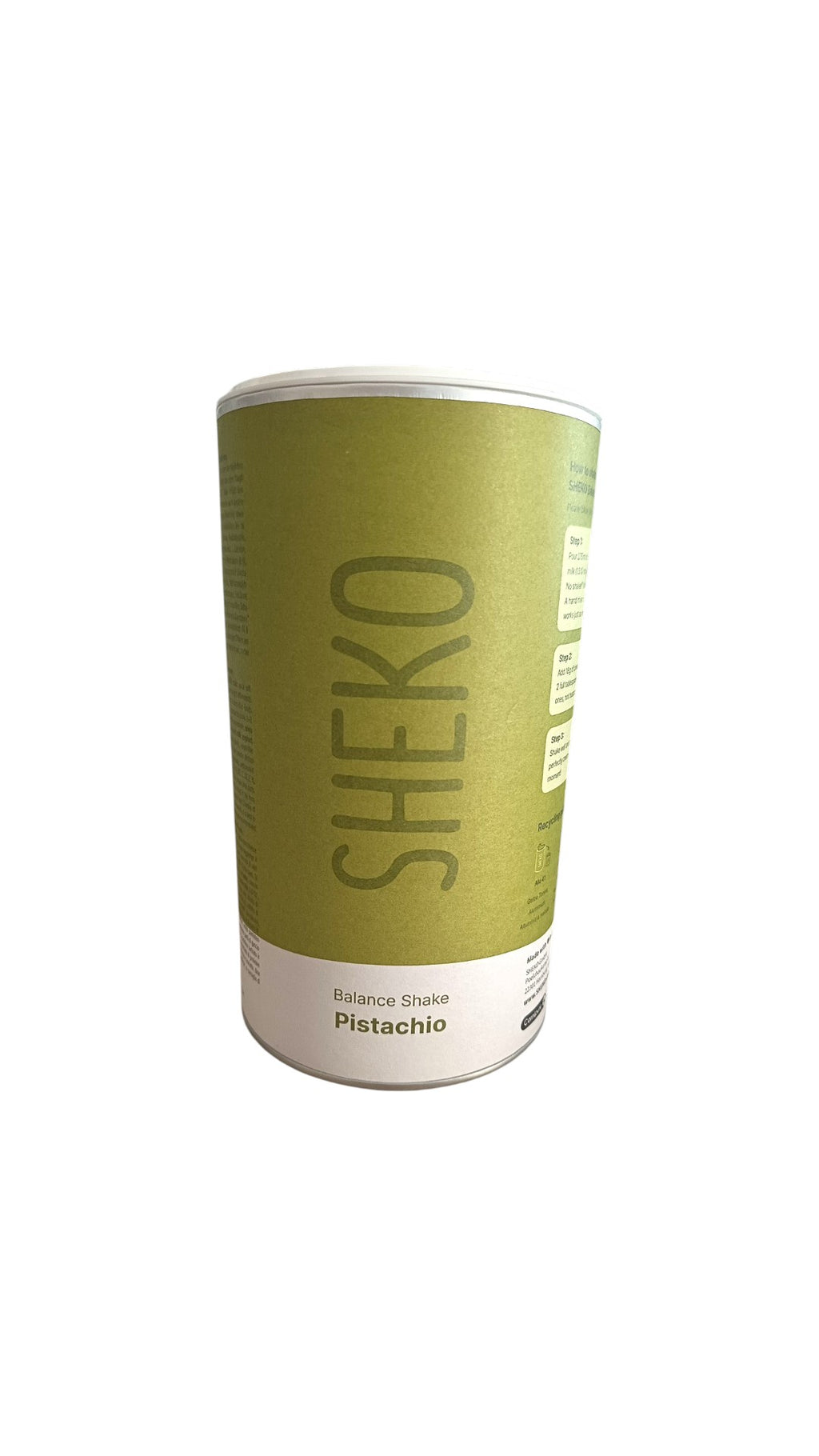 SHEKO Balance Shake Pistacchio 378g | Sostituto del Pasto Proteico