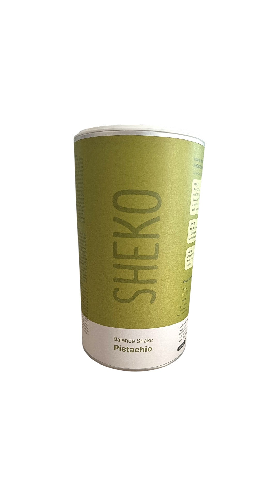 SHEKO Balance Shake Pistacchio 378g | Sostituto del Pasto Proteico