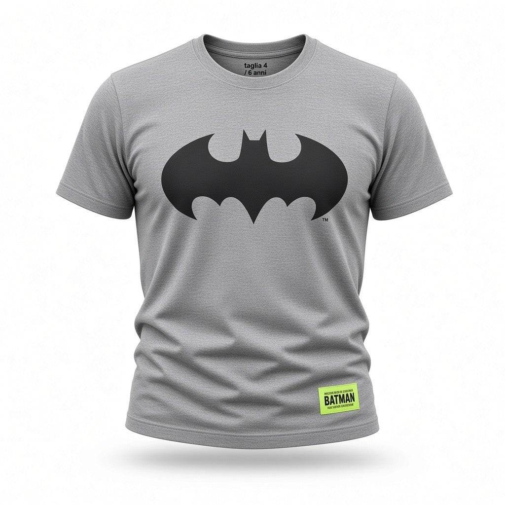 T-Shirt Batman H&M Grigia Bambino | 4-6 Anni
