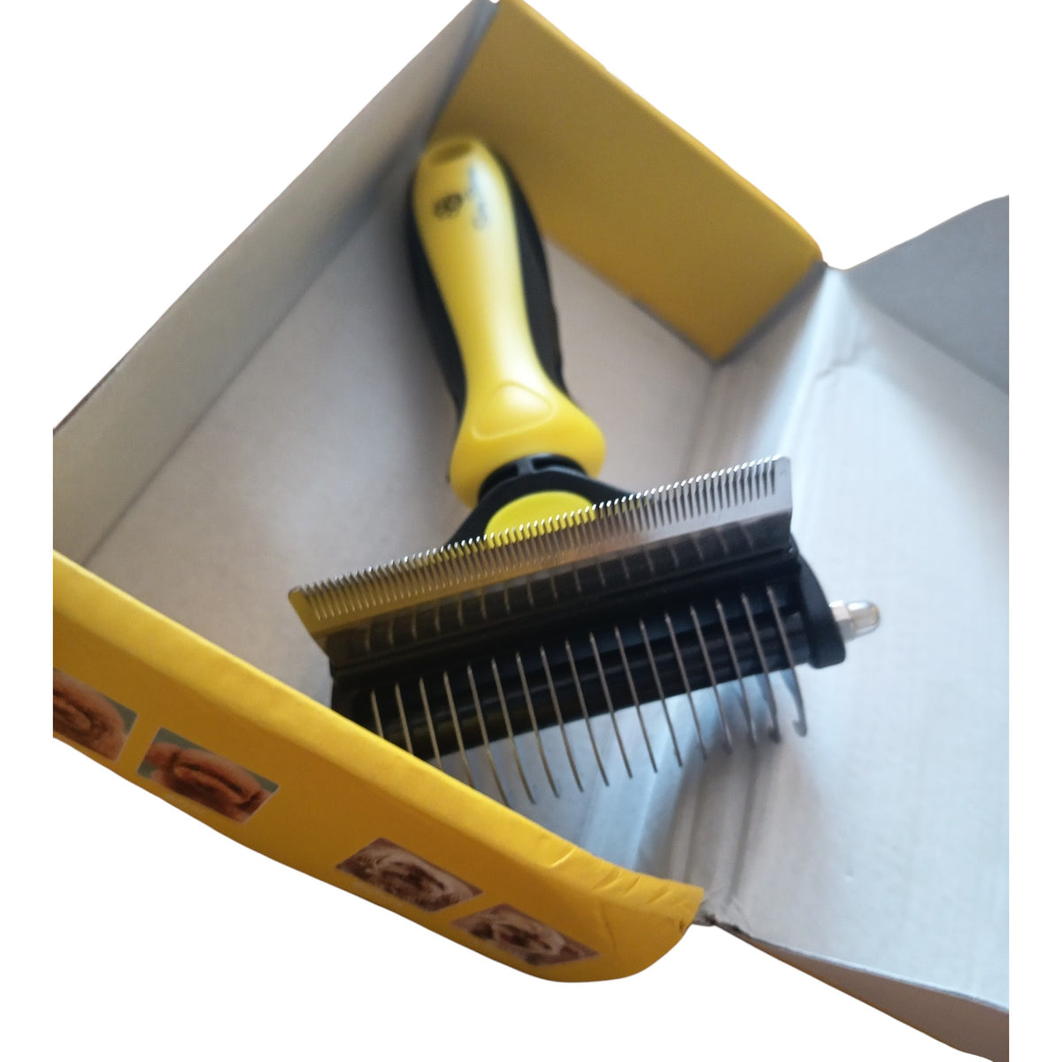 Spazzola Pet Grooming Tool 2 in 1 per Cani e Gatti