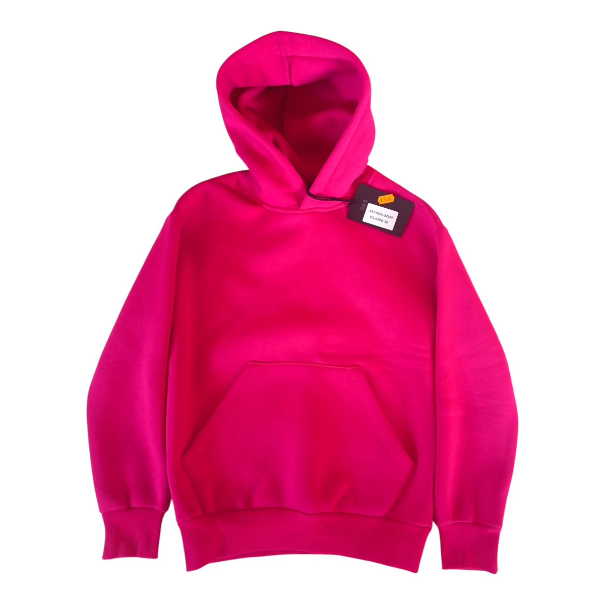 Completo Tuta Bambina DUCA Fucsia con Cappuccio | 10 Anni
