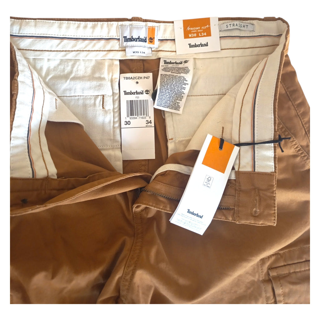 Pantaloni Cargo Timberland Uomo Beige Camel | W30 L34